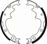 TRISCAN 8100 10001 комплект тормозных колодок на JEEP WRANGLER II (TJ)