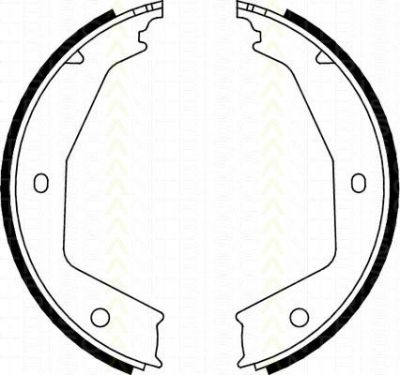 TRISCAN 8100 10629 комплект тормозных колодок, стояночная тормозная с на PEUGEOT 806 (221)