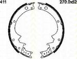 TRISCAN 8100 14411 комплект тормозных колодок на NISSAN PATROL III/2 Hardtop (K260)