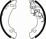 TRISCAN 8100 15548 комплект тормозных колодок на FIAT UNO (146A/E)