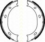 TRISCAN 8100 23024 комплект тормозных колодок, стояночная тормозная с на MERCEDES-BENZ SPRINTER 2-t автобус (901, 902)