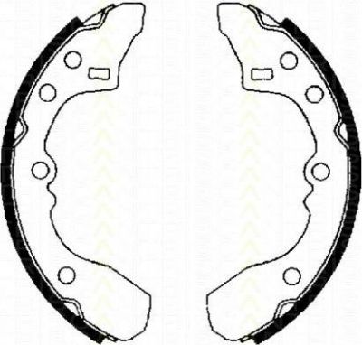 TRISCAN 8100 50434 комплект тормозных колодок на MAZDA 323 III (BF)