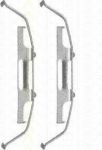 TRISCAN 8105 101633 комплектующие, колодки дискового тормоза на X5 (E53)