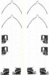 TRISCAN 8105 131619 комплектующие, колодки дискового тормоза на TOYOTA COROLLA Compact (_E10_)