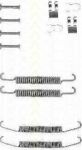 TRISCAN 8105 152220 комплектующие, тормозная колодка на FIAT PANDA (141A_)