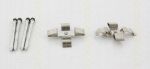 TRISCAN 8105 291615 комплектующие, колодки дискового тормоза на VW TOUAREG (7LA, 7L6, 7L7)