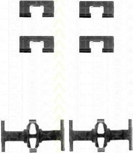 TRISCAN 8105 401613 комплектующие, колодки дискового тормоза на ROVER 200 (RF)