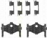 TRISCAN 8105 431622 комплектующие, колодки дискового тормоза на HYUNDAI COUPE (RD)