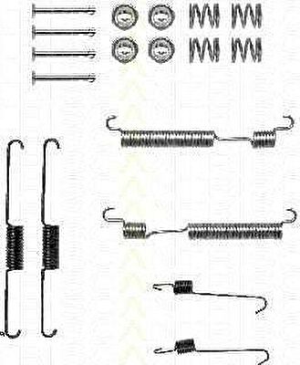 TRISCAN 8105 432003 комплектующие, тормозная колодка на HYUNDAI ACCENT II седан (LC)