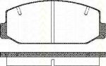 TRISCAN 8110 10050 комплект тормозных колодок, дисковый тормоз на TOYOTA COROLLA (KE)