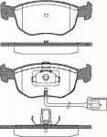 TRISCAN 8110 10504 комплект тормозных колодок, дисковый тормоз на FORD SCORPIO I (GAE, GGE)
