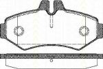 TRISCAN 8110 10515 комплект тормозных колодок, дисковый тормоз на MERCEDES-BENZ G-CLASS (W463)
