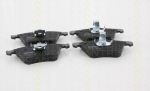 TRISCAN 8110 10549 комплект тормозных колодок, дисковый тормоз на VOLVO V40 Наклонная задняя часть