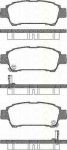 TRISCAN 8110 13027 комплект тормозных колодок, дисковый тормоз на TOYOTA PREVIA (MCR3_, ACR3_, CLR3_)