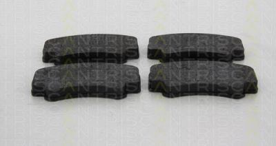 TRISCAN 8110 20002 комплект тормозных колодок, дисковый тормоз на PORSCHE 911 (997)