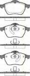 TRISCAN 8110 24002 комплект тормозных колодок, дисковый тормоз на OPEL VECTRA B (36_)
