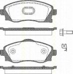 TRISCAN 8110 24018 комплект тормозных колодок, дисковый тормоз на OPEL COMBO Tour