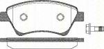 TRISCAN 8110 25020 комплект тормозных колодок, дисковый тормоз на RENAULT MEGANE II седан (LM0/1_)