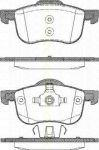 TRISCAN 8110 27003 комплект тормозных колодок, дисковый тормоз на VOLVO S80 I (TS, XY)