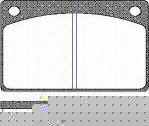 TRISCAN 8110 27602 комплект тормозных колодок, дисковый тормоз на VOLVO 240 Kombi (P245)