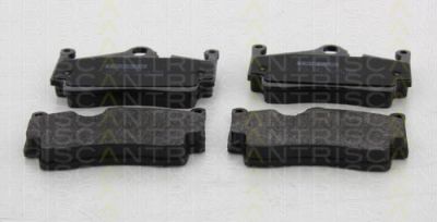 TRISCAN 8110 29074 комплект тормозных колодок, дисковый тормоз на PORSCHE BOXSTER (987)