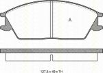 TRISCAN 8110 40852 комплект тормозных колодок, дисковый тормоз на HYUNDAI PONY седан (X-1)
