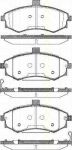 TRISCAN 8110 43025 комплект тормозных колодок, дисковый тормоз на HYUNDAI ELANTRA (XD)