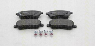 TRISCAN 8110 69017 комплект тормозных колодок, дисковый тормоз на NISSAN NOTE (E12)