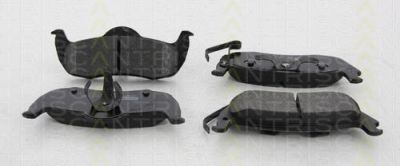 TRISCAN 8110 80537 комплект тормозных колодок, дисковый тормоз на JEEP GRAND CHEROKEE III (WH, WK)