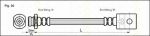 TRISCAN 8150 14235 тормозной шланг на NISSAN VANETTE CARGO фургон (HC 23)