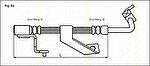 TRISCAN 8150 16127 тормозной шланг на FORD ESCORT VII (GAL, AAL, ABL)