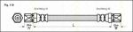 TRISCAN 8150 24108 тормозной шланг на OPEL MONZA A (22_)