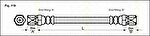 TRISCAN 8150 24209 тормозной шланг на OPEL VECTRA B (36_)