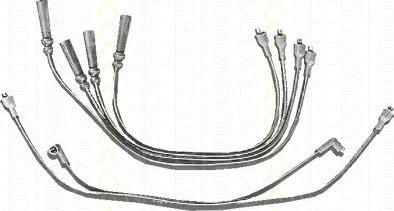TRISCAN 8860 4086 комплект проводов зажигания на VOLVO 240 (P242, P244)