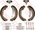 TRW BK1513 комплект тормозных колодок на AUDI 100 Avant (44, 44Q, C3)