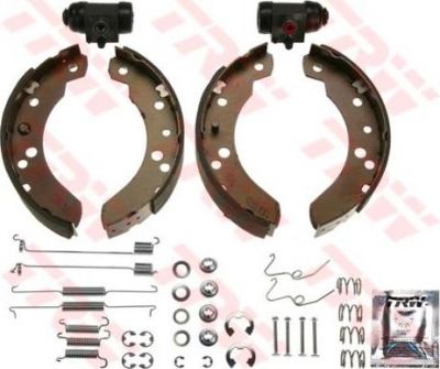 TRW BK1678 комплект тормозных колодок на FORD TRANSIT автобус (V_ _)