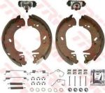 TRW BK1683 комплект тормозных колодок на FORD TRANSIT c бортовой платформой/ходовая часть (E_ _)