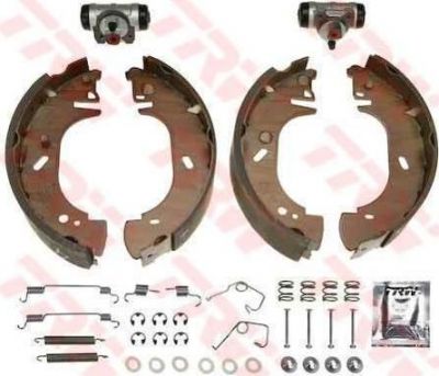 TRW BK1684 комплект тормозных колодок на FORD TRANSIT c бортовой платформой/ходовая часть (E_ _)