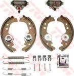 TRW BK1738 комплект тормозных колодок на FIAT UNO (146A/E)