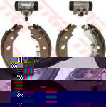 TRW BK1744 комплект тормозных колодок на FIAT PUNTO (188)