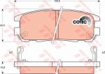 TRW GDB1187 Колодки задние GREAT WALL Hover/OPEL FronA/B (1605019)