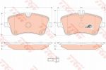TRW GDB1413 Колодки передние MB W203 (54206220)