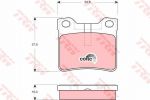 TRW GDB1432 Колодки тормозные PEUGEOT 406 1.6-3.0 95-04/607 2.0-3.0 00- задние (571899)