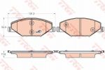 TRW GDB2027 Колодки передние VW Polo Sedan 2010->/SKODA Rapid 2014->