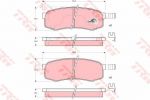 TRW GDB3110 Колодки тормозные задние дисковые TOYOTA LANDCRUISER 90/100 3,0TD/3,0D-4D/4,2TD/4,7i V8 32V 04/96- 116,2X44X15,2mm 0449160160 (572245)