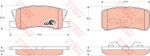 TRW GDB3247 Колодки задние MITSUBISHI (MN102628)