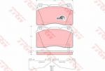 TRW GDB3349 GDB3349 Колодки тормозные MITSUBISHI LANCER EVO/SUBARU IMPREZA/OPEL INSIGNIA передние