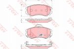 TRW GDB3386 Колодки тормозные передние Kia Sportage 04- Magentis 06- Hyundai Sonata (581011FE01)