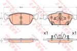 TRW GDB3600 Колодки передние HONDA CIVIC IX 12- GDB3600