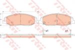 TRW GDB4457 GDB4457_колодки дисковые передние! Cadillac CTS 3.6 08>